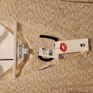 Wildfox midi length light weight knit cardigan sweater size L